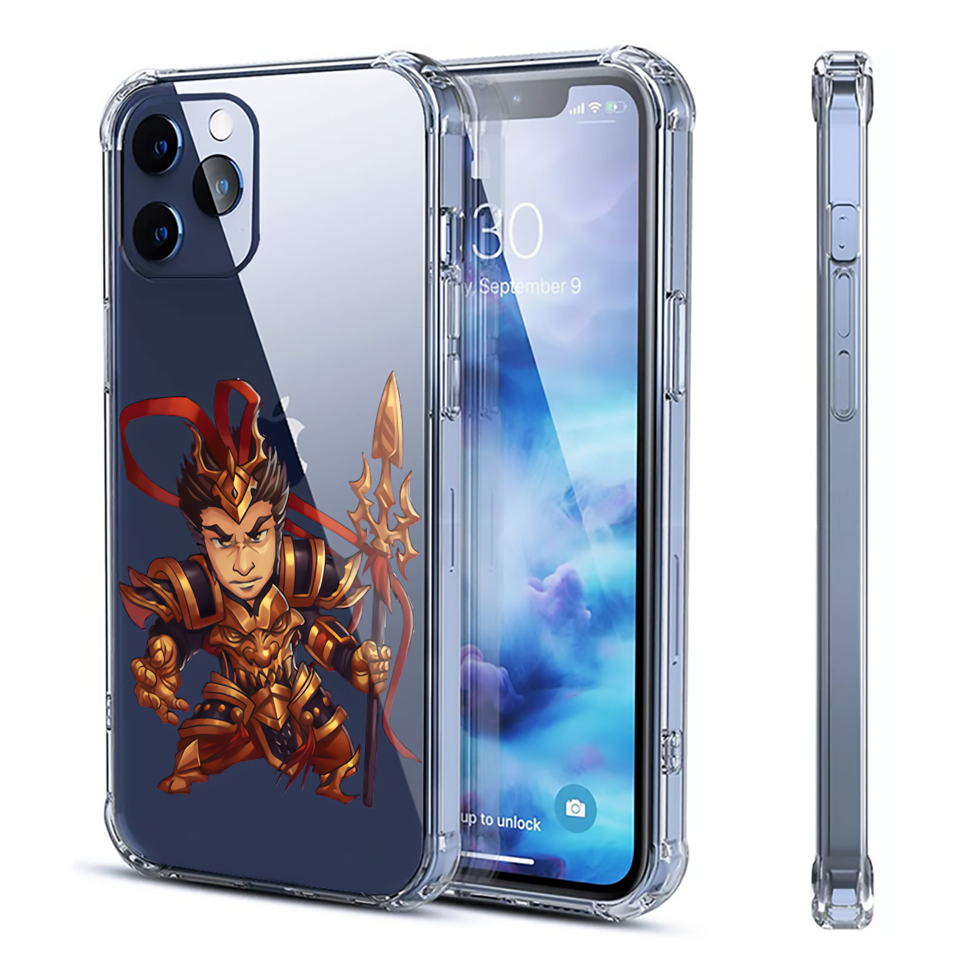 （画像用） リーグ・オブ・レジェンド League of Legends LOL 【iPhone 12シリーズ対応】透明スマホケース（クリアソフトケース）
